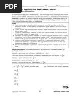 SAT Subject Test - Math Level IC