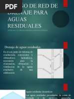 Diseño de Red de Drenaje para Aguas Residuales