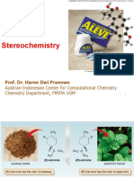 Stereochemistry: Prof. Dr. Harno Dwi Pranowo