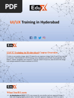 UI - UX Training in Hyd