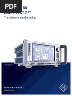 2.1. R&S CMA180 Radio Test Set