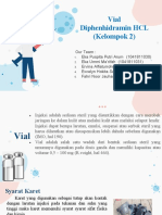 Vial Diphen HCL