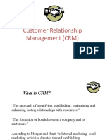 Customer Relationship Management (CRM)