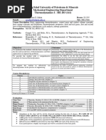 King Fahd University of Petroleum & Minerals Mechanical Engineering Department Thermodynamics I - ME 203