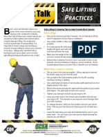 1 Safe Lifting Practices Jan2013