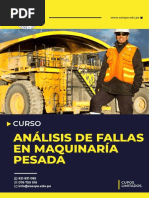 Temario Analisis de Fallas en Maquinaria Pesada