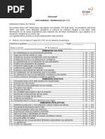 Matriz Daip para Padres Primaria 3° y 4° Grado