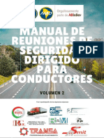 Manual de Reuniones de Seguridad Dirigido para Conductores