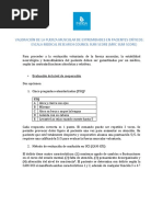 MRC Sum Score Traducción Español No Validada Completa