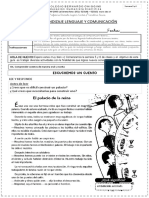 Guia de Autoaprendizaje Lenguaje Lectura y Escritura Semana 5 y 6 4B