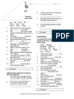 Language Test 8B : Grammar