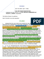 National Land Titles and Deeds Registration Administration v. Civil Service Commission