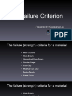 Hoek-Brown Failure Criterion