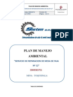 Plan de Manejo Ambiental