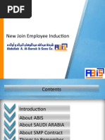 New Join Employee Induction