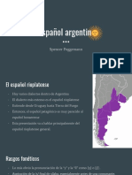 El Español Argentin: Spencer Poggemann