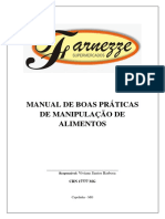 Manual de Boas Práticas de Manipulação Farnezze 11