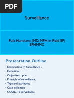 Surveillance: Fufa Hunduma (MD, MPH in Field EP) SPHMMC