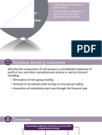 The Consolidated Statement of Profit or Loss and Other Comprehensive Income - STUDENT