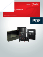 Danfoss - Supermarket Parts List