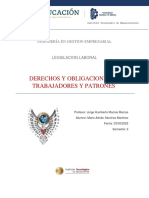 Derechos y Obligaciones de Trabajadores y Derechos