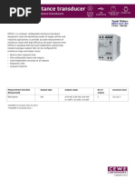 DPT100: Resistance Transducer: Compact, Configurable Resistance Transducers