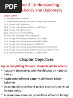 Chapter 2: Understanding Foreign Policy and Diplomacy