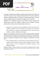 1.8 Análisis y Solución de Casos