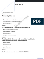 Data Structure (DS) Solved Mcqs Set 4