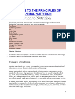 Principles of Animal Nutrition Guide