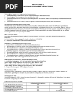 Chapter 13C Optional Standard Deductions