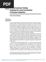 4 Efficient Process Tracing: Analyzing The Causal Mechanisms of European Integration