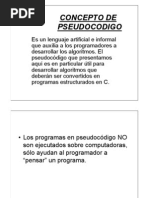 Pseudocodigo