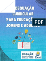 Adequação Curricular Da Eja