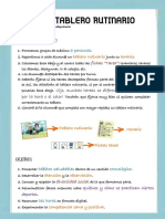 El Tablero Rutinario - @creativateprimaria