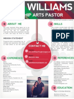 Josh Williams - Worship Pastor Resume