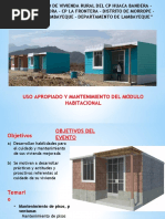 Mantenimiento Del Modulo Habitacional - Ejemplo