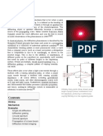 Diffraction: Diffraction Refers To Various Phenomena That Occur When A Wave