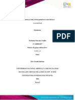 Desarrolloal Pensamiento Cientifico Reto 5 Teexto Argumentativo