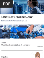 S7 Clasificación Semántica de Los Textos Parte I