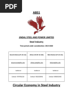 Jindal Steel and Power Limited Steel Industry: Time Period Under Consideration: 2013-2020