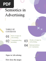 Semiotics in Ads