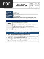 SST-F-06 Perfil Del Cargo Supervisor de Planta V1