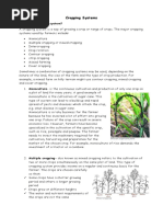 Cropping Systems: What Is A Cropping System?