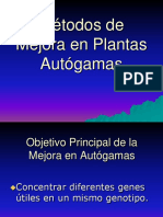 Plantas Autógamas - 1a Parte