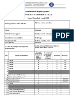 Fisa Pontaj Noiembrie