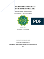 PROPOSAL SAP Malaria PDF