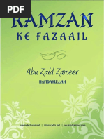 Ramzan Ke Fazail - Study Material