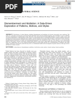 Dismemberment and Mutilation: A Data-Driven Exploration of Patterns, Motives, and Styles