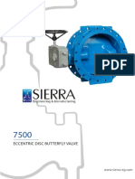 A Series 7500 Eccentric Disc Butterfly Valve - 2022